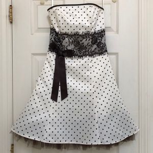 Jessica McClintock Strapless Dress Size 3